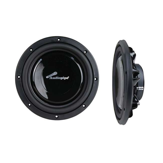 Audiopipe TSFA80 8Inch 300W Shallow/Slim Subwoofer (Pair)