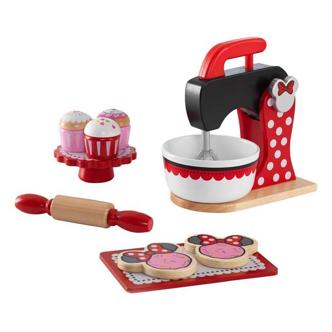 disney minnie mouse vintage play kitchen by kidkraft