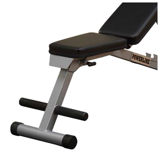 Body Solid Pfid125x Powerline Folding Multi Bench 2 Pack