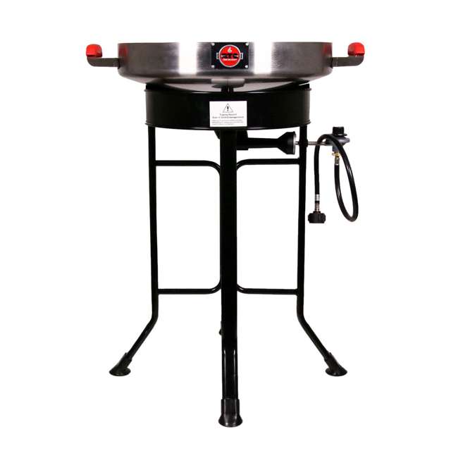 Rec Tec Matador Portable Outdoor WokStyle Cooker Propane Grill RTG450