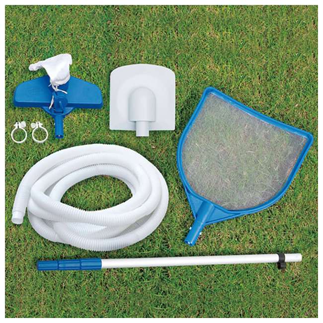 Summer Waves Elite 16Foot Frame Pool Set with SFX1500 Pump P4001648B167