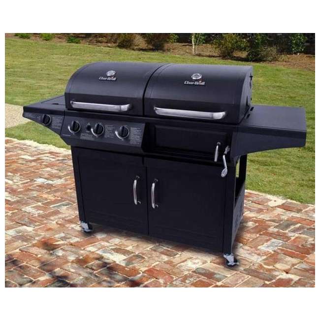 CharBroil 1010 Deluxe Combination Charcoal & 3 Burner 36,000 BTU Gas