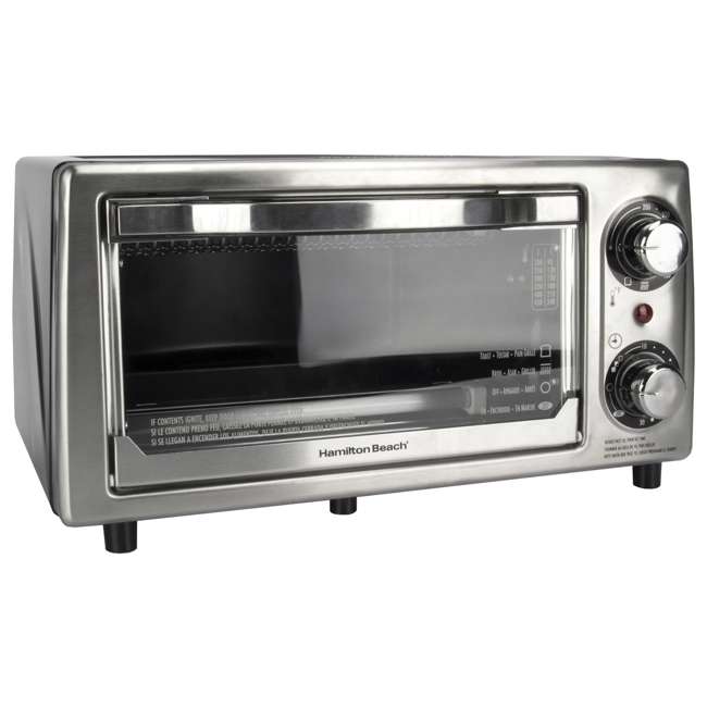 Hamilton Beach 4 Slice Kitchen Toaster Oven 31339 31139