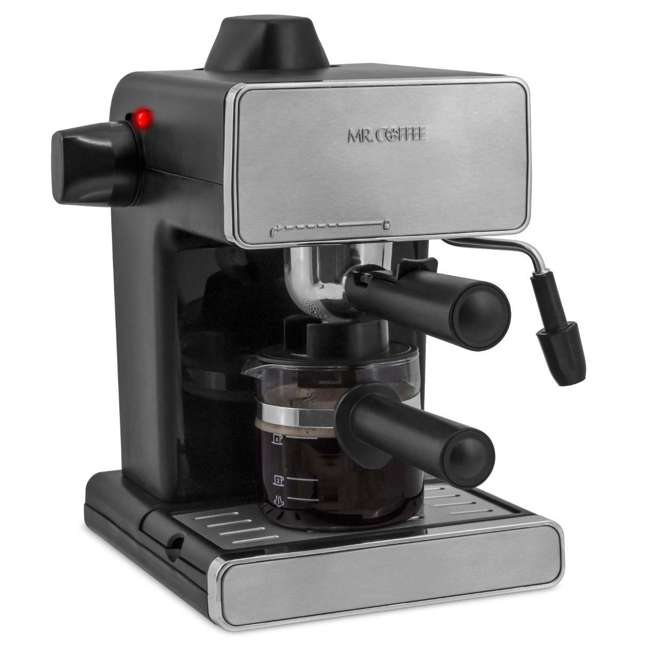 Mr. Coffee BVMC-ECM260 Steam Espresso Machine, Stainless Steel and Black (Refurbished) : BVMC ...