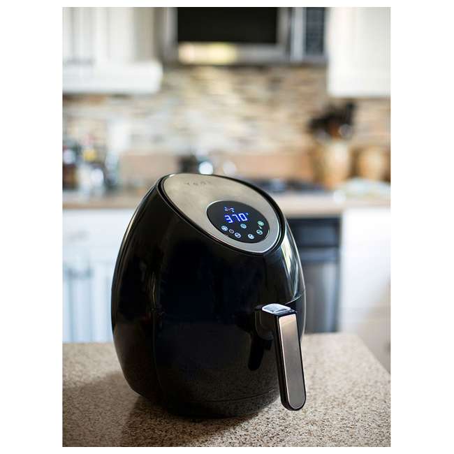 Yedi Houseware 5.8 Quart Air Fryer, Black : GV013