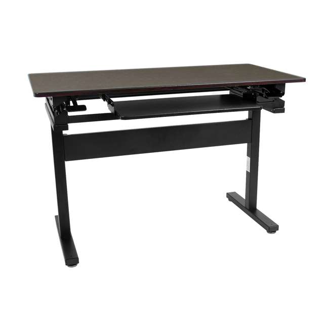 xecFIT Full Size Hydraulic Adjustable Sit to Stand Standing Desk XAFDM3