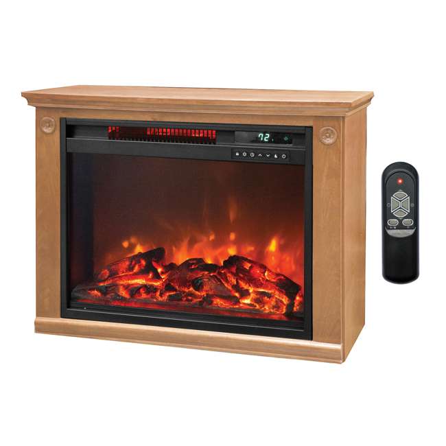 Lifesmart Large Room Infrared Fireplace Heater Ls Zcfp1008us
