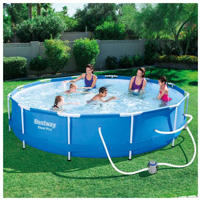 Bestway Steel Pro 12Foot x 30Inch Frame Pool 56417EBW