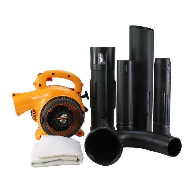 McCulloch 25cc 200mph Handheld Leaf Blower/Vac Combo M325