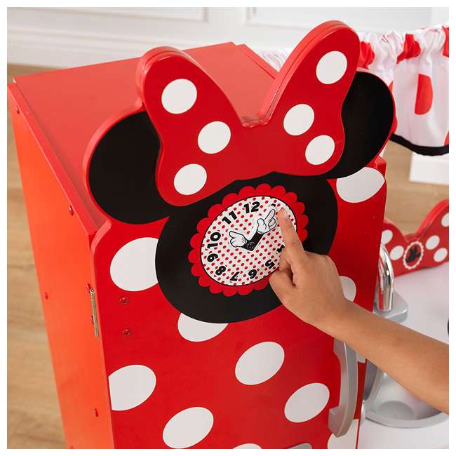 disney minnie mouse vintage play kitchen by kidkraft