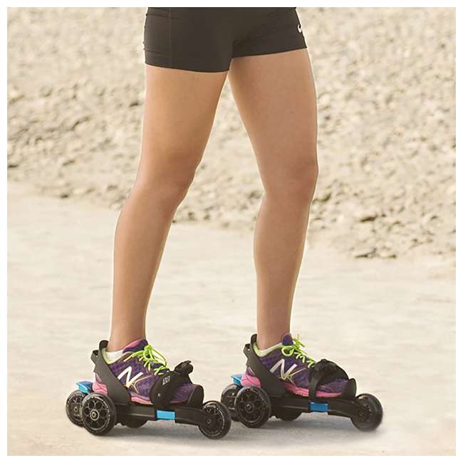 Cardiff Skate S2 Series 3Wheel Small Roller Skates, Certified