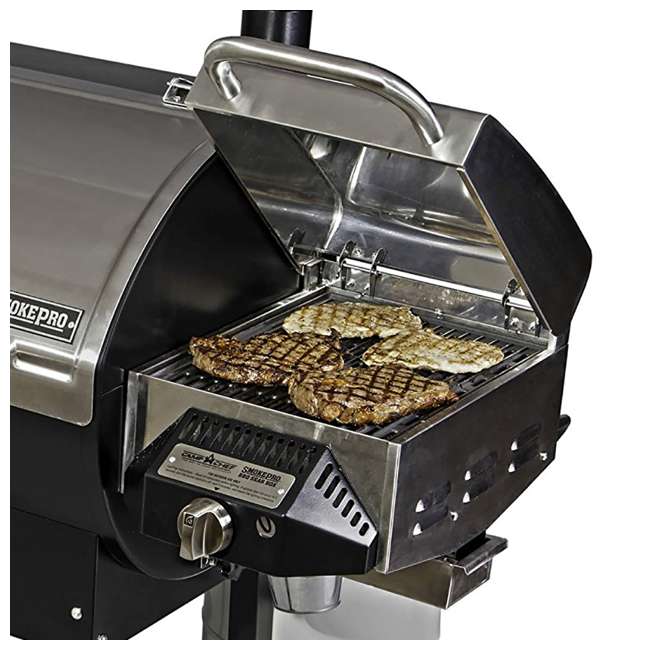 Camp Chef SmokePro Outdoor Stainless Steel Pellet BBQ Grill Sear Box