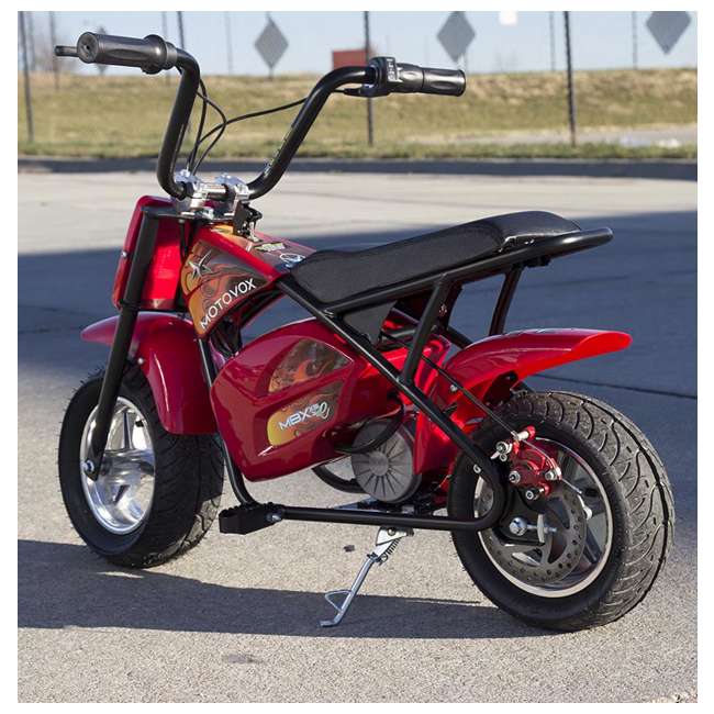 Motovox MBXXSE Micro Mini Bike 24V Electric (Red) MBXXSERED