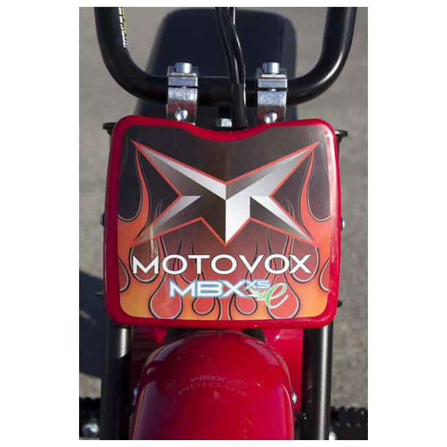 Motovox MBXXSE Micro Mini Bike 24V Electric (Red) MBXXSERED