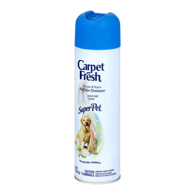 Carpet Fresh SuperPet Carpet and Room Quick Dry Foam Spray ...