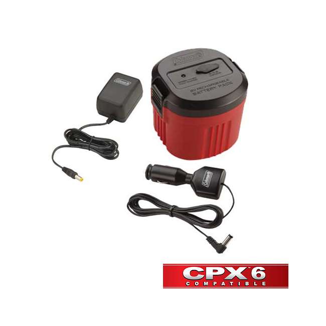 Coleman 6V XPS Batteries w/ Rechargeable Battery Packs CPX6 (3 Pack