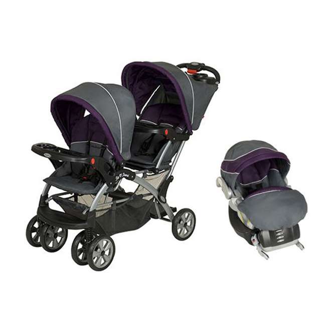 Baby Trend Sit N Stand Double Travel System Elixer SS76715 + CS31715