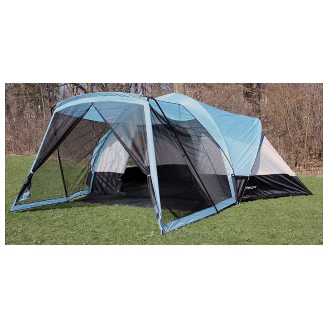 Tahoe Gear Zion 9 Person Dome Tent with Screen Porch DTP01917C