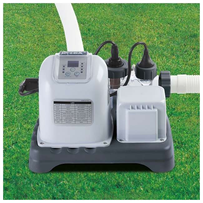 Intex Krystal Clear Saltwater System Pool Chlorinator 28669EG
