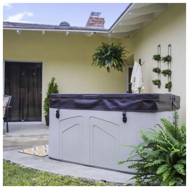 Aquaterra Benicia PlugIn 4Person Hot Tub Spa (Certified Refurbished