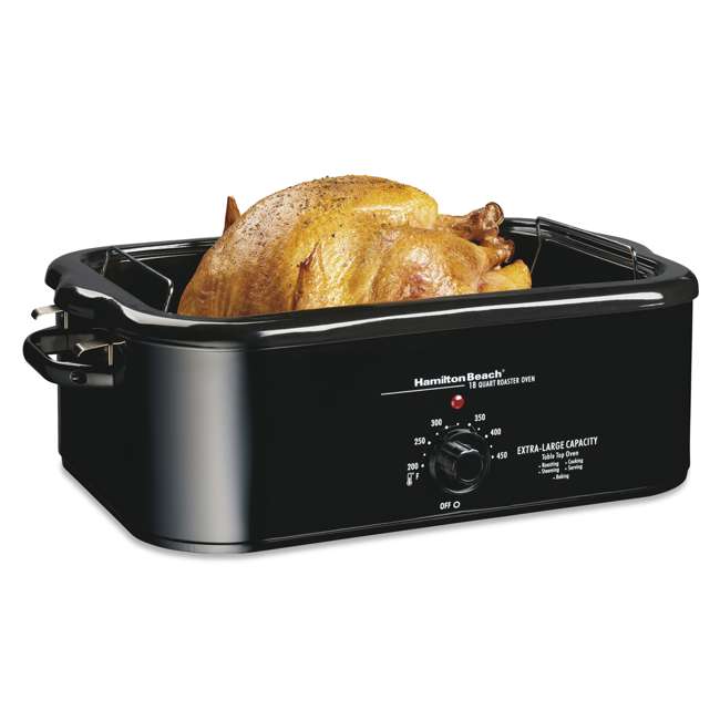 Hamilton Beach 18 Quart Roaster Oven With Pans 32184