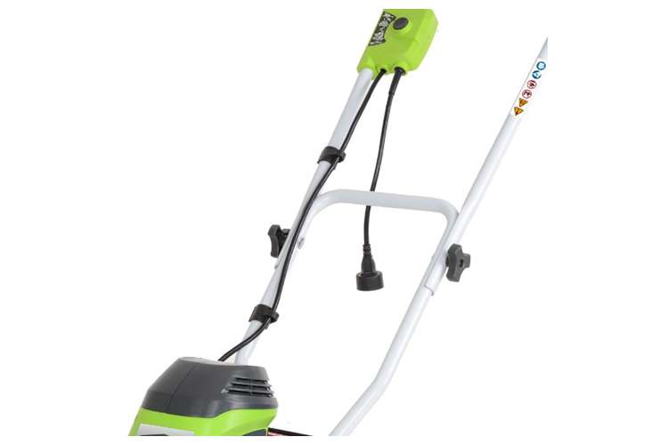 Greenworks 8.25 to 10 Inch 8 Amp Electric Corded Cultivator Tiller