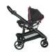 2081084 Graco Modes 3 Lite DLX Baby Stroller & Infant Car Seat Travel System, Arbis Pink