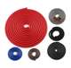 CPBK2 + BGE4RB Boss CPBK2 2.0 Farad Led Digital Capacitor Cap with 4 Gauge Amp Kit