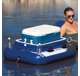 26371EH + 2 x 58821EP + 4 x 58868EP Intex 32' Rectangular Swimming Pool, Beverage Float (2 Pack), & Float (4 Pack)