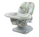DRF75 Fisher-Price SpaceSaver 2-in-1 Infant High Chair/Toddler Booster Seat, Green