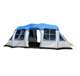 TGT-PRESCOTT-12-B Tahoe Gear Prescott 12 Person Instant Family Camping Cabin Tent, Blue(For Parts)