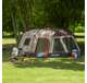TGT-OZARK-16-D Tahoe Gear Ozark TGT-OZARK-16-D 16 Person 3 Season Family Cabin Tent, Brown