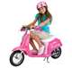 15130659 + 97783 Razor Pocket Mod Electric Sweet Pea Scooter & Youth Helmet (Pink)