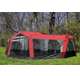 TGT-CARSON-18-B-U-A Tahoe Gear Carson 3 Season 14 Person 25x17.5' Family Cabin Tent, Red (Open Box)