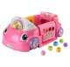 DJD10 Fisher-Price Laugh & Learn Crawl Around Car Baby Activity Learning Toy, Pink