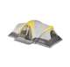TGT-MANITOBA-14-C-U-B Tahoe Gear Manitoba 14-Person Family Camping Tent with Rainfly, Orange (Used)