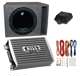 AC12D + AR1500M + AKS8 + QSBASS12-VENTED Planet Audio 1800W Subwoofer + Boss 1500W Amplifier + Remote & Wiring Kit + Q-Power Enclosure