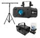 H2O-IR + LTS-6 + H700 ADJ H2O IR LED Water Light Effect, Tripod, and Fog Machine