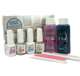 US01379-18GLAMP + 01755-BASIX + 1900116-6PPACK Gelish Professional Gel Nail LED Lamp + Starter Kit + 16 Colors