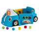 DJD09 Fisher-Price Laugh & Learn Crawl Around Car Baby Activity Learning Toy, Blue