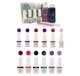 01755-BASIX + 1900116-6PPACK2 + 1900115-6PACK1 Gelish Basix Kit with Mini Kung Fu Flair and Sassy Intergalactic Glam Gel Polish