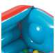 93520E-BW Fisher-Price Race Car Inflatable Play Pen Ball Pit with Balls