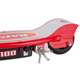 13111260 + 97778 Razor E100 Kids Motorized 24 Volt Electric Powered Ride On Scooter with Helmet