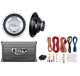 CX122 + AR1500M + AKS8 Boss Audio Chaos CX122 12-Inch 2800W Power Subwoofer Woofer Pair (Pair)
