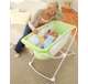 X7757-U-A Fisher Price Deluxe Rock 'n Play Portable Baby Bassinet, Green (Open Box)