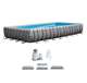 26371EH + 2 x 58821EP + 4 x 58868EP Intex 32' Rectangular Swimming Pool, Beverage Float (2 Pack), & Float (4 Pack)