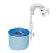 28647EG + 28000E Intex 2800 GPH Above Ground Pool Sand Filter Pump + Wall-Mounted Surface Skimmer