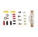 PX-1000.4 + AKS8 Crunch 4-Channel 1000-Watt A/B Amplifier (Pair) & Wiring Kit
