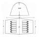 TGT-CORONADO-12 Tahoe Gear Coronado 12 Person Dome 3 Season Family Outdoor Camping Cabin Tent