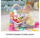 FGG46 Fisher-Price Deluxe Kick 'n Play Musical Piano Gym with Soft Mat, Pink